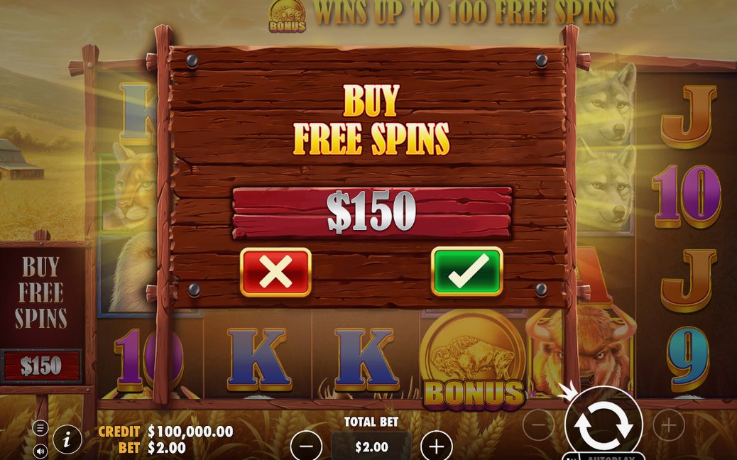 Symbole BONUS vu dans la grille de jeu