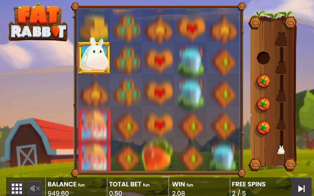Tours gratuits, compteur de carottes et Rabbit wild