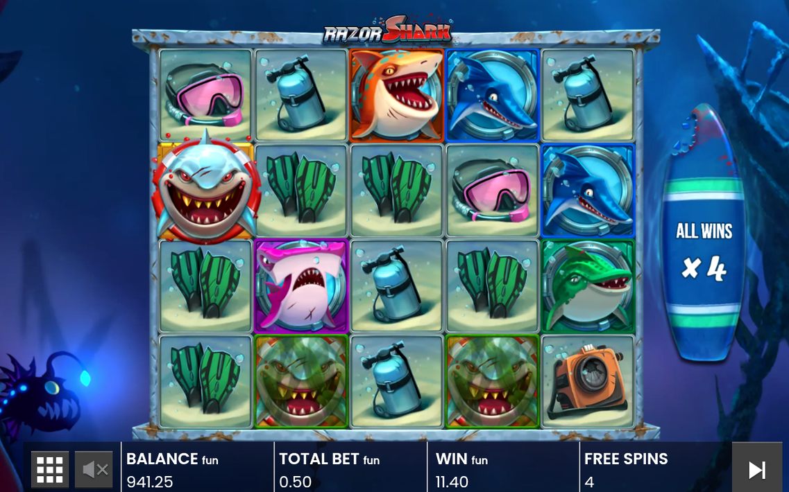 Multiplicateur ALL WINS à 1x au début du bonus