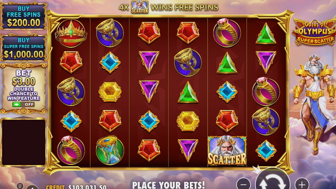 Gates of Olympus Super Scatter